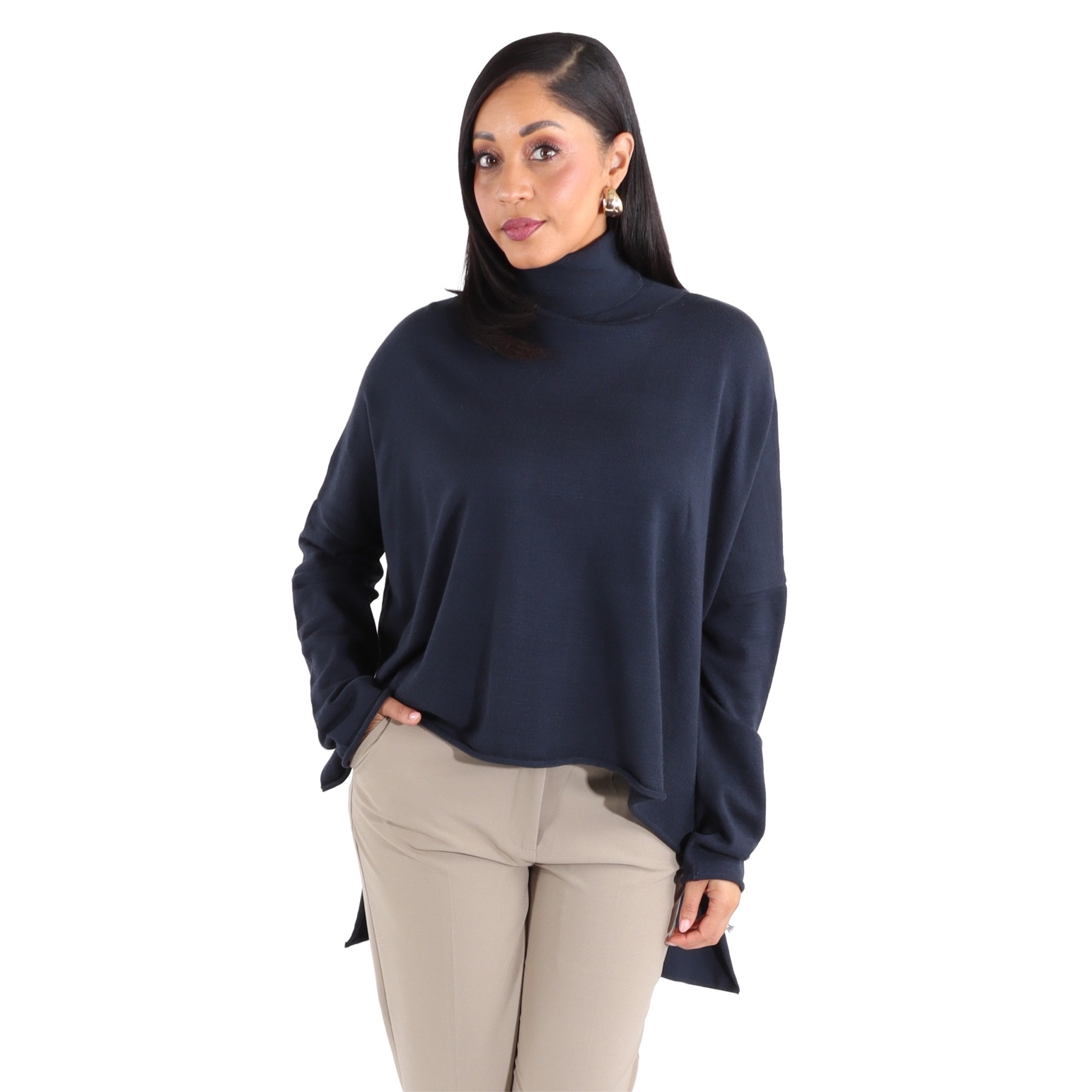 La Vaca Loca Lizeth Roll Neck Knit